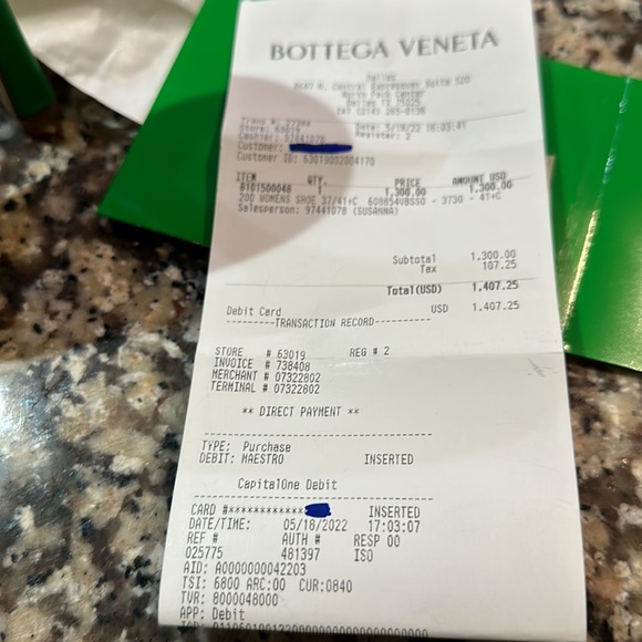 🔥🔥Authentic Bottega Veneta shoes🔥🔥women 10.5 3’inch heel “New with 🏷️” - Picture 13 of 13